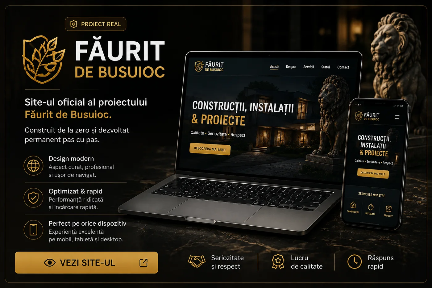 Site Făurit de Busuioc