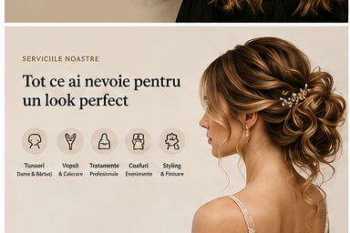 Servicii coafor premium
