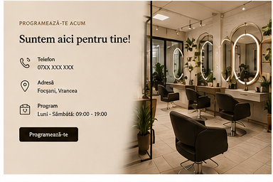 Interior salon premium